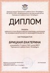 2021-2022 Брицкая Екатерина 11ам (РО-ОБЖ-Никулина С.В.)